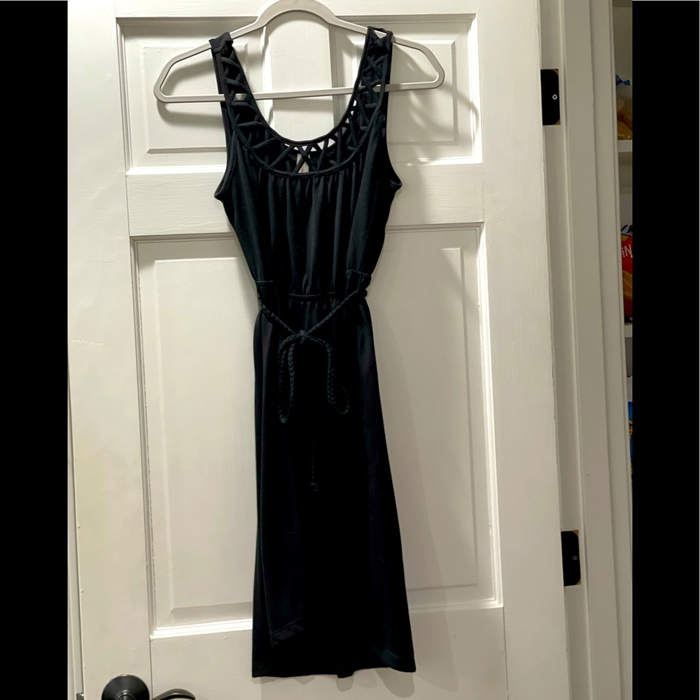 Cute and casual black dress